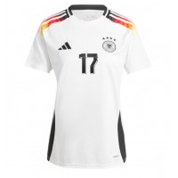 Camiseta Alemania Florian Wirtz #17 Primera Equipación Eurocopa 2024 manga corta